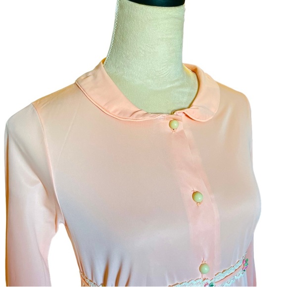 Vintage Berkleigh Juniors Long Nightgown SZ S - Picture 3 of 13
